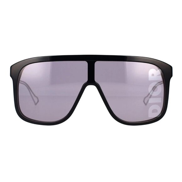 NEW DIOR SHINY BLACK MEN DIOR SUNGLASSES - Picture 2 of 3